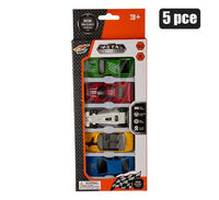 DIE CAST 5PC RACER SET