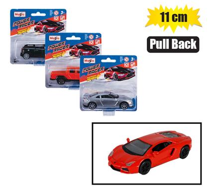 MAISTO DINKY PULL BACK ACTION ASSORTED RIDES