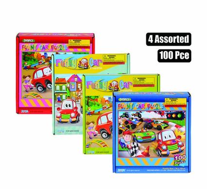 FUNNY CAR JIGSAW PUZZLE