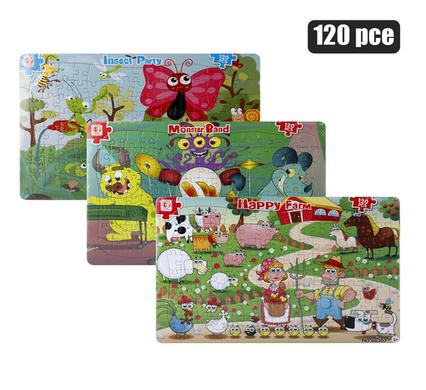 EDUCATIONAL JIGSAW PUZZLE 120PC