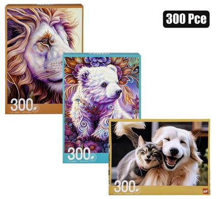 ANIMAL JIGSAW PUZZLE 300PC