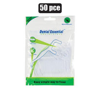 TOOTH DENTAL FLOSS PICKS 50PC