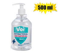 ANTI-BACTERIAL HAND SANITIZER GEL 500ML PUMP BOTTLE