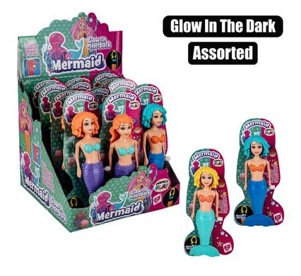 SWIMMING MERMAID GLOW IN THE DARK