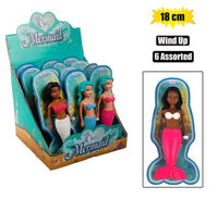 SWIMMING MERMAID WIND UP DOLL