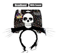 SKELETON HEADBAND WITH SOUND