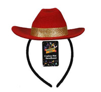 COWBOY HEADBAND HAT