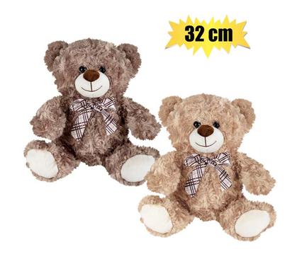 LOVABLE TEDDY BEAR WITH RIBBON