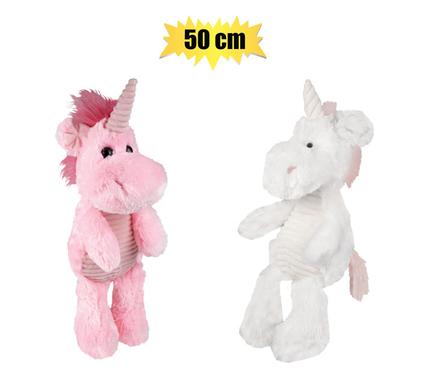 FLUFFY UNICORN TEDDY 50CM