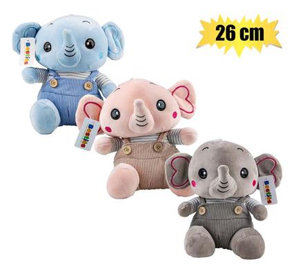 ELEPHANT PLUSH 26CM