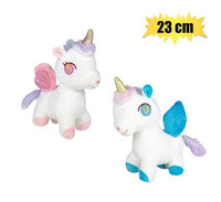 CUTE UNICORN TEDDY WINGED 23CM