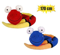 BIG EYES SMILEY SNAKE TEDDY 170CM
