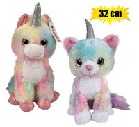 CUDDLES PASTEL UNICORN TEDDY