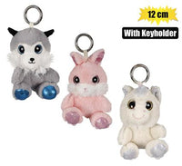 FLUFFLES TEDDY WITH KEYRING