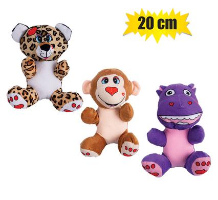 PLUSH ANIMAL ASSORTED 20cm