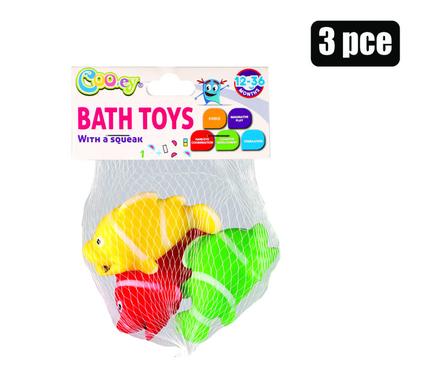 BATH TIME FISH PACK OF 3