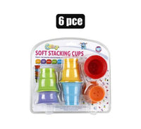 BABY TOYS SOFT STACKING CUPS