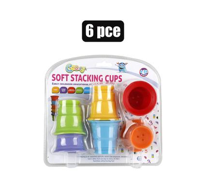 BABY TOYS SOFT STACKING CUPS