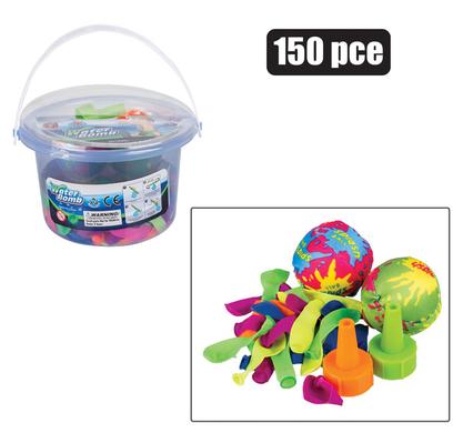 WATER BALLOON BUCKET 150PC