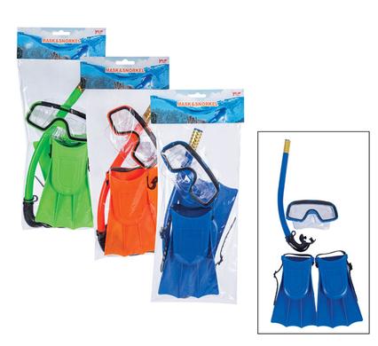 SNORKEL/MASK/FLIPPERS SET