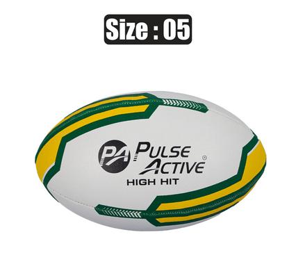 RUGBY BALL SIZE-5 RUBBER PIMPLE GRIP