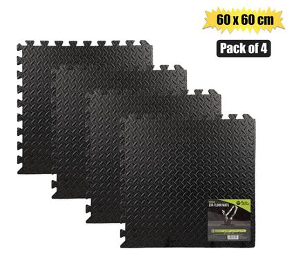 PACK OF 4 FITNESS MATS