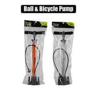 BALL AND BICYCLE PUMP