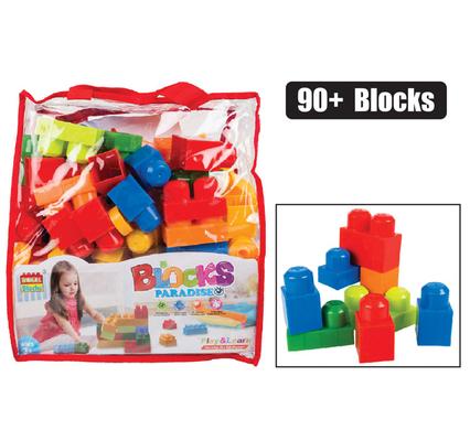 CHILDREN'S BUILDING BLOCKS LARGE 90PC