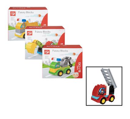 TOY TRUCK BUILDING BLOCKS