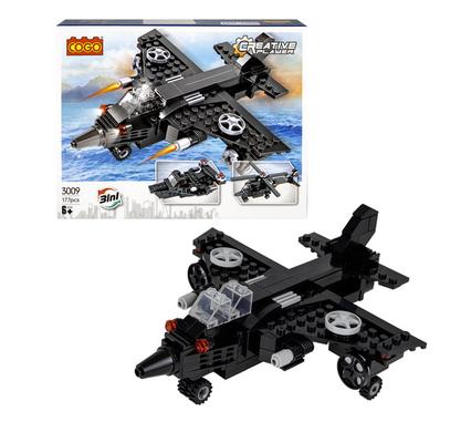 COGO FIGHTER JET BUILDING BLOCKS