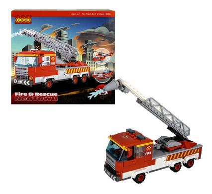 COGO 3-IN-1 FIRE AND RESCUE BUILDING BLOCKS