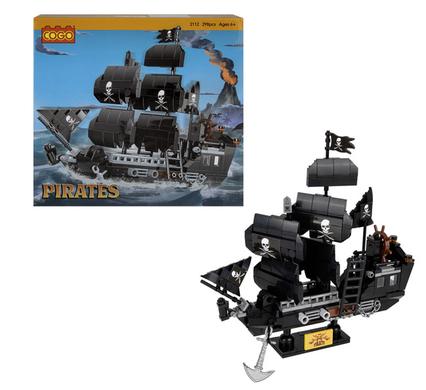 COGO PIRATE SHIP BUILDING BLOCKS