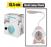 CUTE DESK LAMP CLOCK