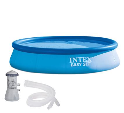 INTEX POOL WITH PUMP 396x84cm