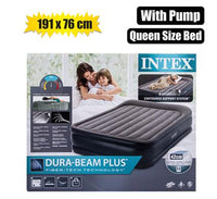 INTEX AIR-BED DELUX WITH PUMP