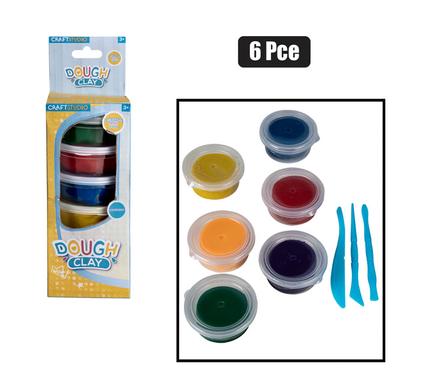 DOUGH CLAY PACK OF 6
