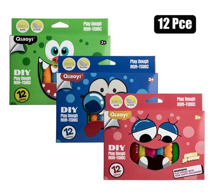 DIY PLAY DOUGH PACK OF 12