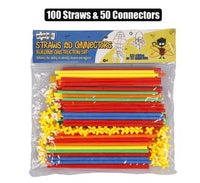 STRAWS & CONNECTORS BUILDING CONSTRUCTION SET