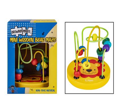 MINI WOODEN BEAD MAZE