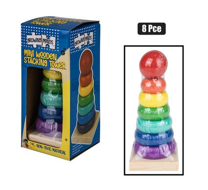MINI WOODEN STACKING TOWER