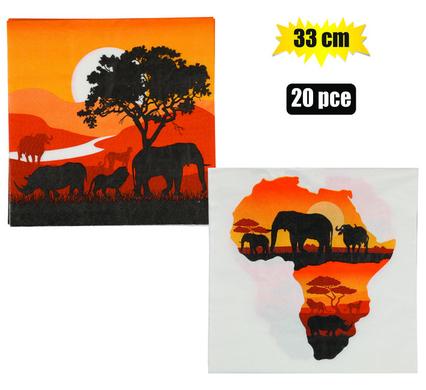 BIG FIVE SERVIETTES PACK OF 20