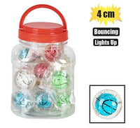 LIGHT-UP BOUNCING BALL PACK OF 15