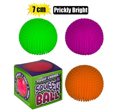 PRICKLY SQUEEZE BRIGHT STRESS BALL