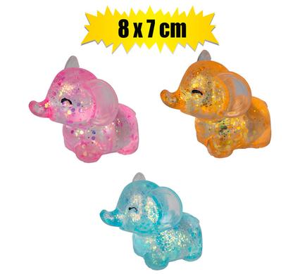 GLITTER ELEPHANT STRESS SQUEEZE