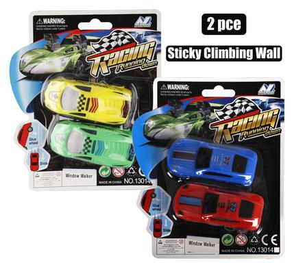 WALL CLIMBING CARS PACK OF 2