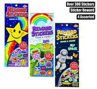 STICKER REWARD BOOK ASSORTED