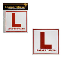 LEARNER DRIVER STICKER FOR VEHICLE