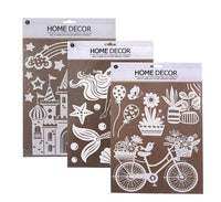 ROOM DECOR STICKERS WITH GLITTER