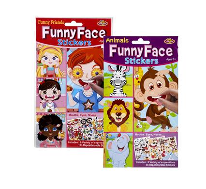 FUNNY FACE STICKERS