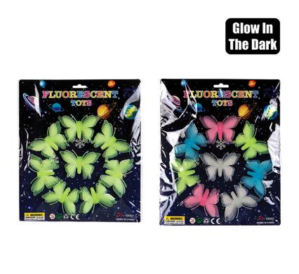 GLOW-IN-THE-DARK FLUORESCENT STICKERS